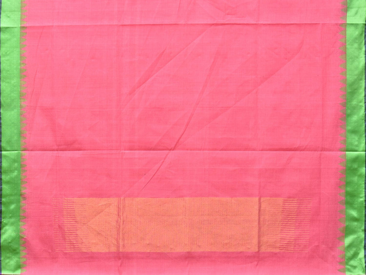 Pastel Pink Khadi Cotton Saree