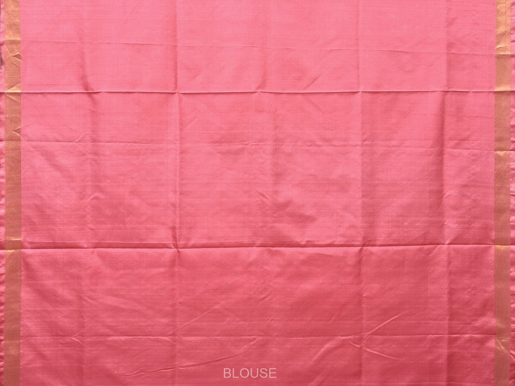 Baby Pink Uppada Silk Handloom Saree with Mango Pallu Design u2168