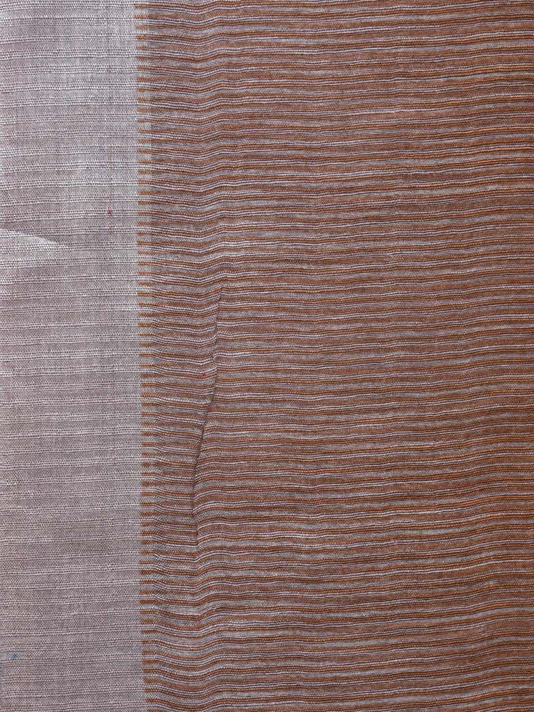 Multicolor Tussar Silk Handloom Saree with Contrast Border and Pallu Design o0435