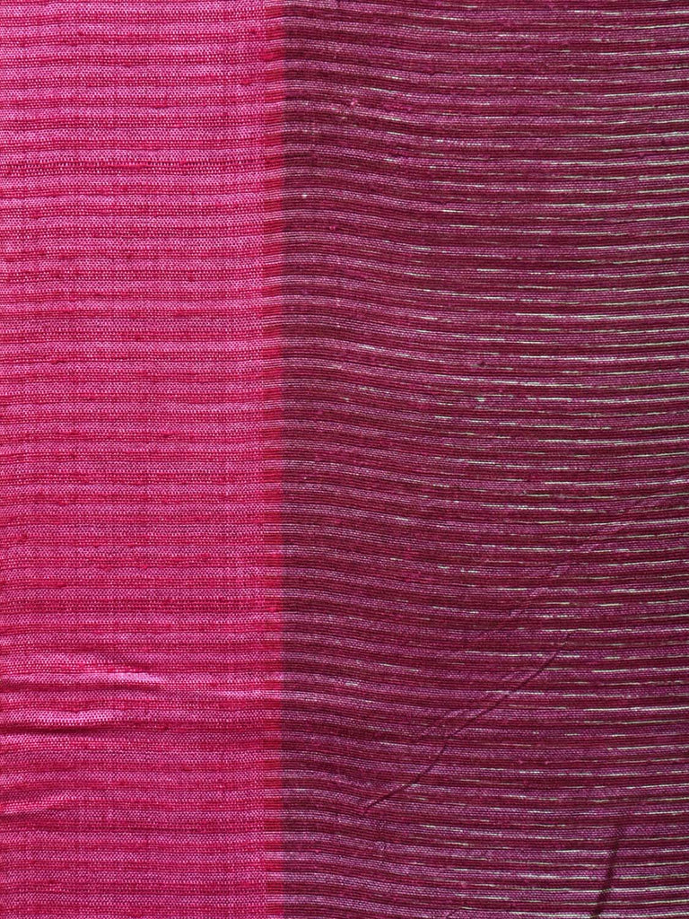 Multicolor Tussar Silk Handloom Saree with Contrast Border and Pallu Design o0437