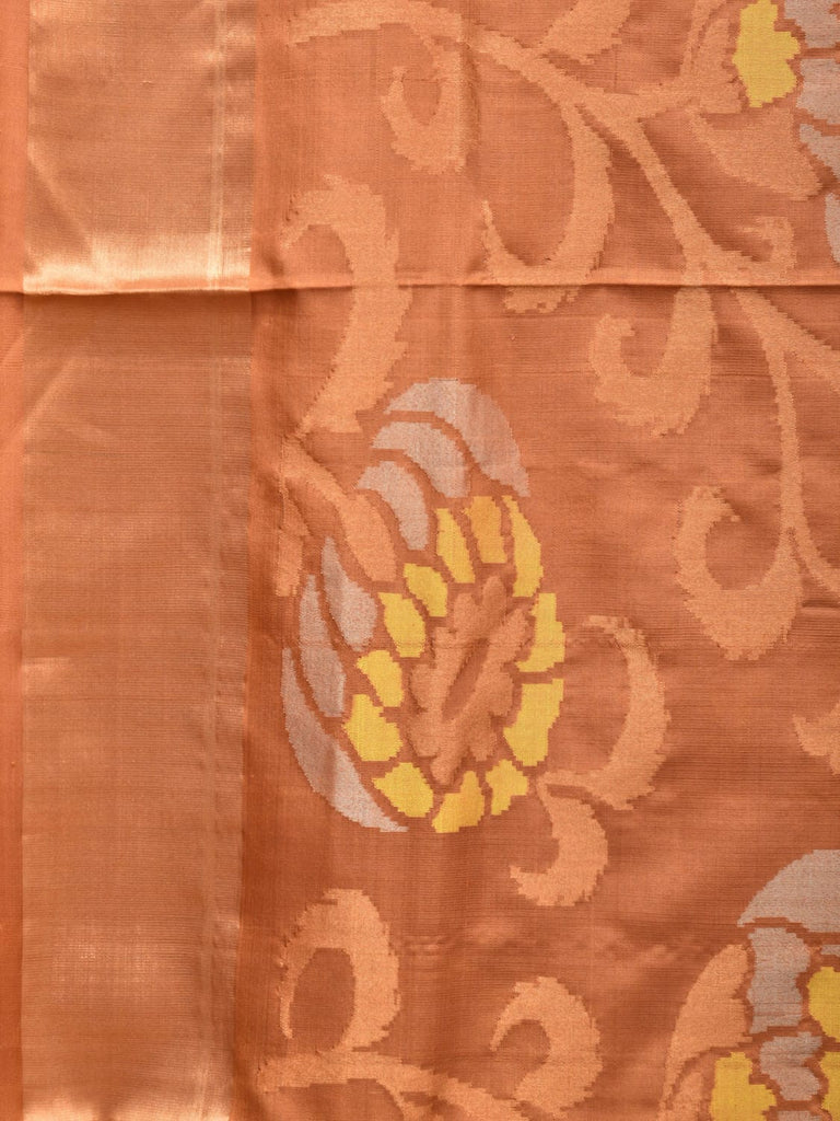Cream Uppada Silk Handloom Saree with All Over Design u2053