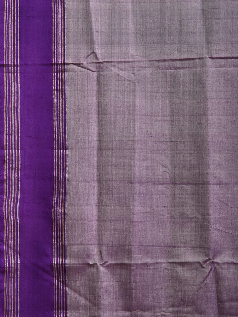 Indigo Uppada Silk Handloom Saree with Big Checks Design u2368