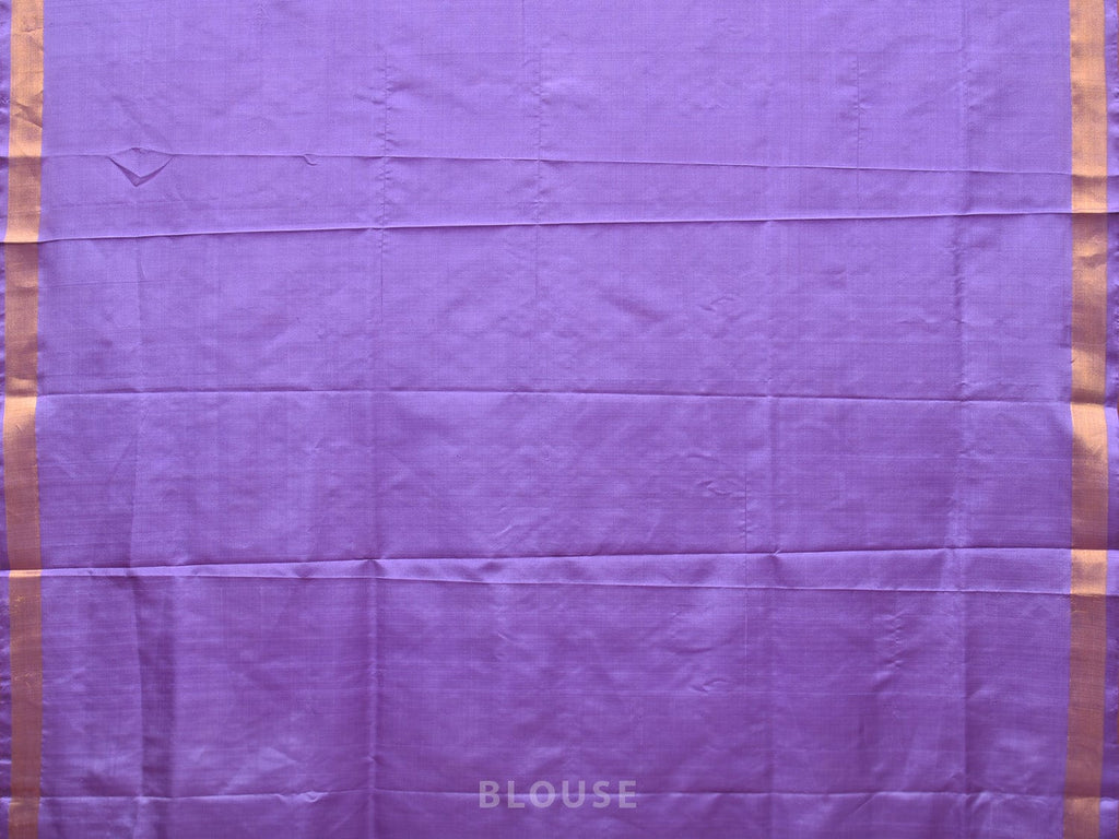 Lavender Uppada Silk Handloom Saree with Mango Pallu Design u2062