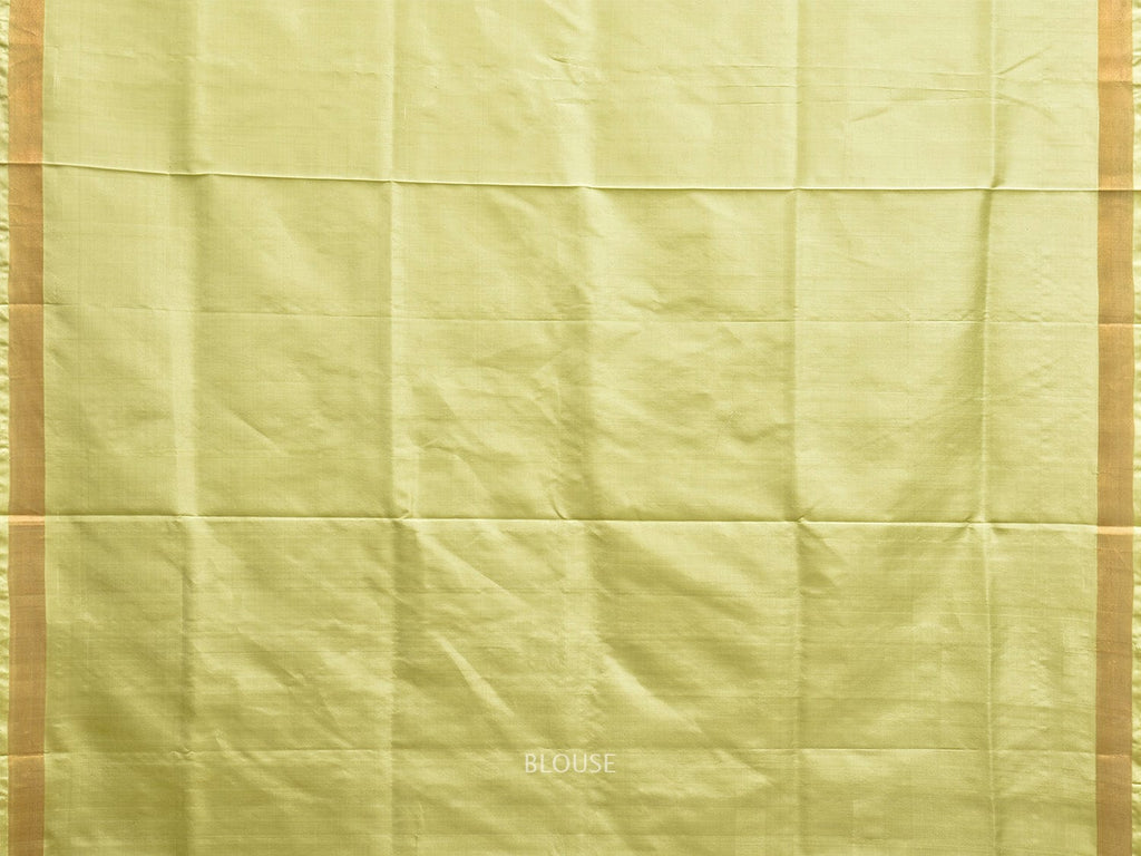 Light Green Uppada Silk Handloom Saree with Mango Pallu Design u2321