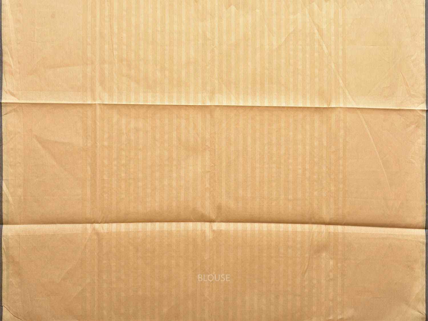 Light Yellow Venkatagiri Cotton Saree with Strips and Pasley Border ...
