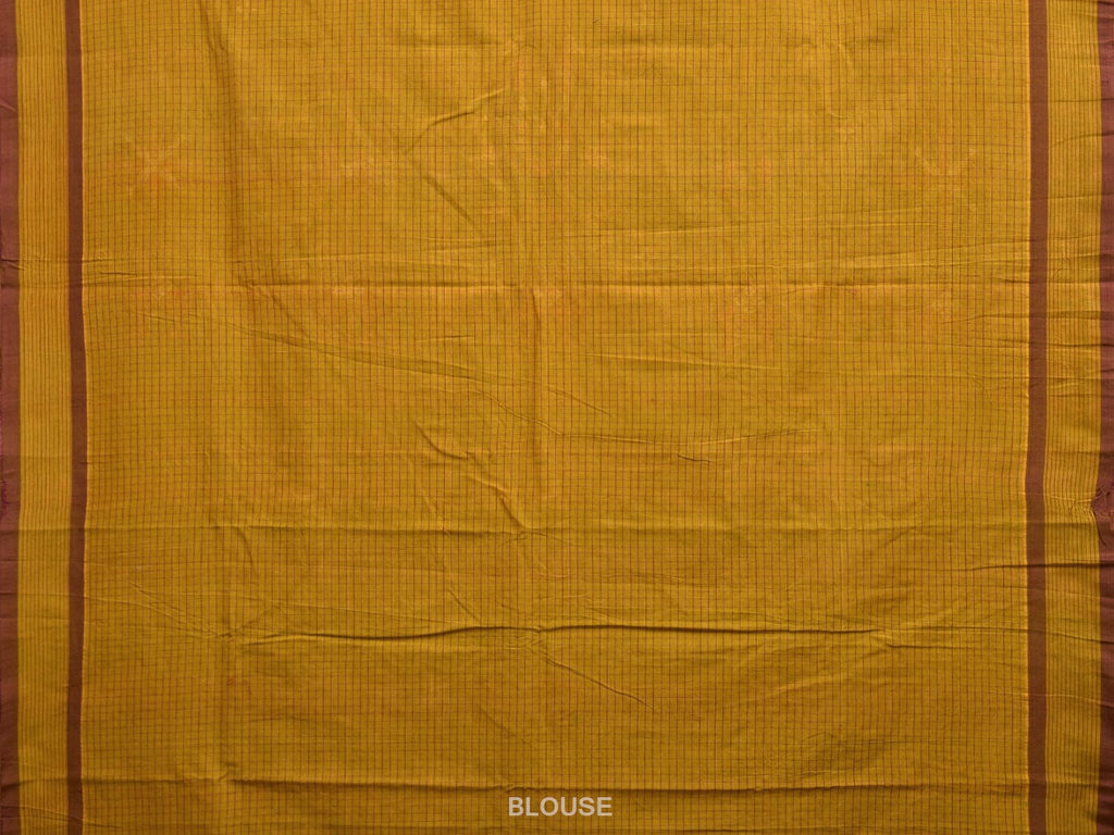 Olive Narayanpet Cotton Handloom Saree with Kasuti Work Design o0458