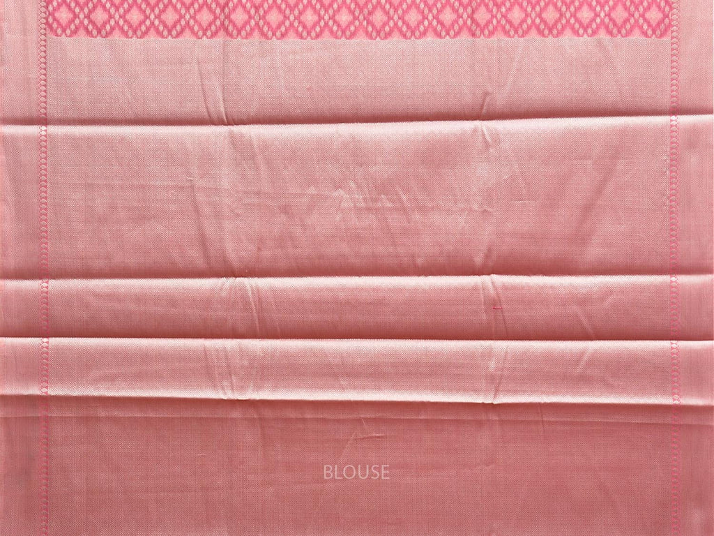 Pink Dhakai Jamdani Cotton Viscose Saree with Grill Design dj0034