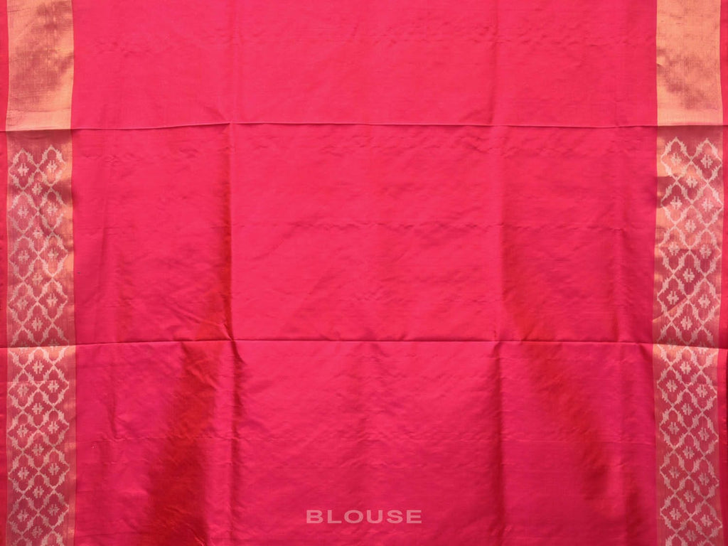Pink Uppada Silk Handloom Saree with All Over Jamdani Design u2050