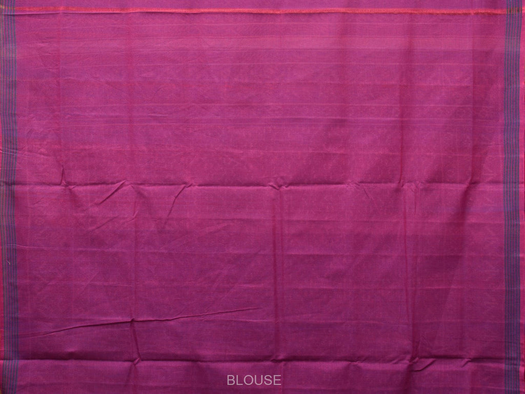 Purple Ikat Cotton Handloom Saree with All Over Design i0814