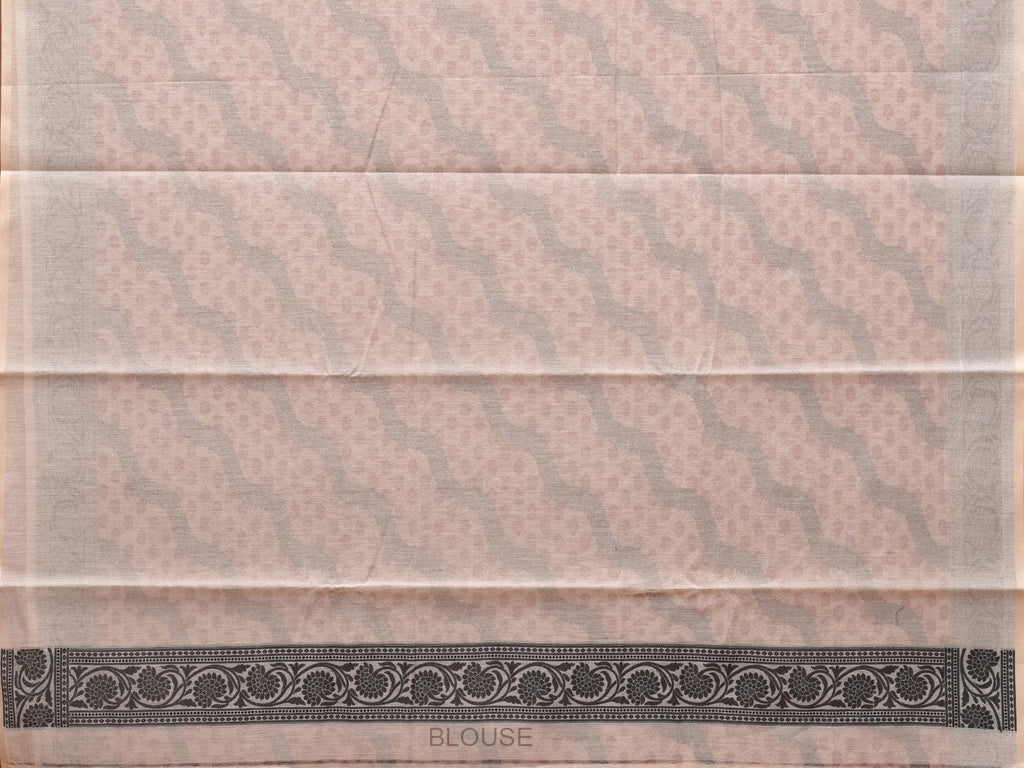 Red and Grey Dhakai Jamdani Cotton Viscose Saree with Diagonal Design dj0042