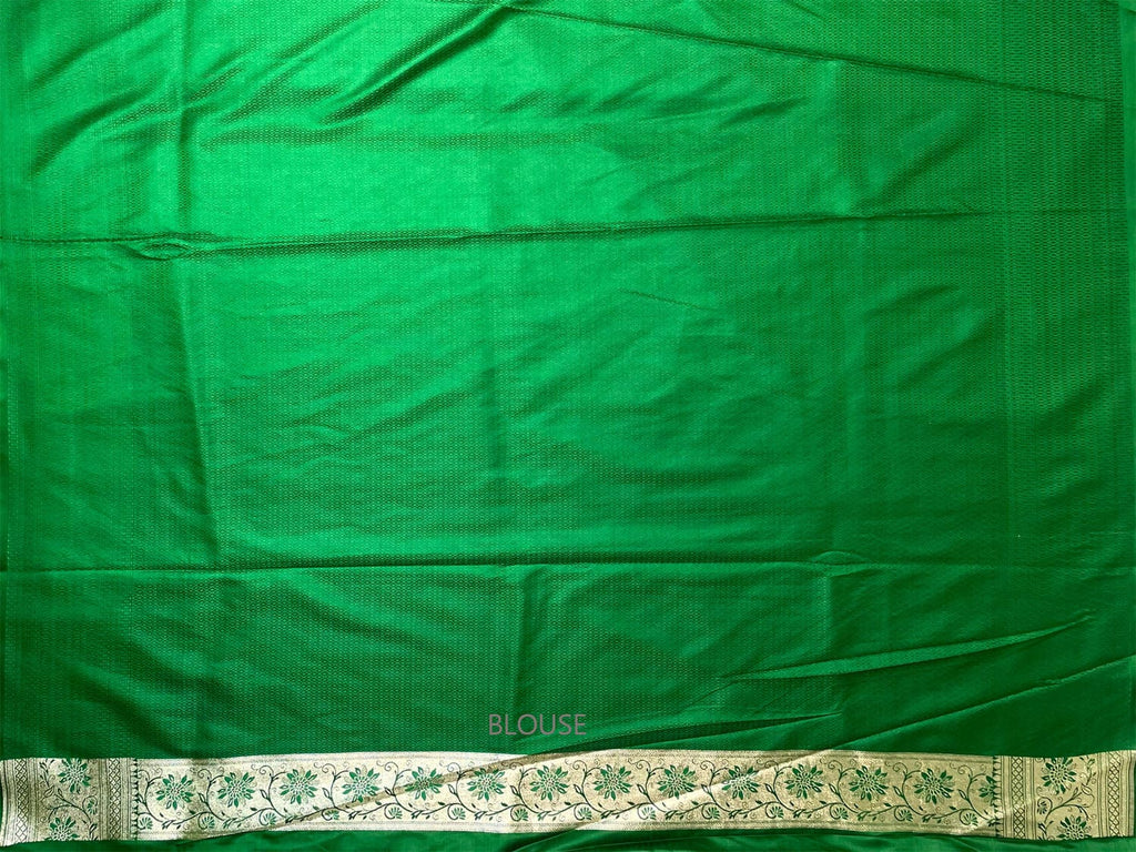 Red Banaras Katan Silk Saree with Body Butti and Border Design b0364s