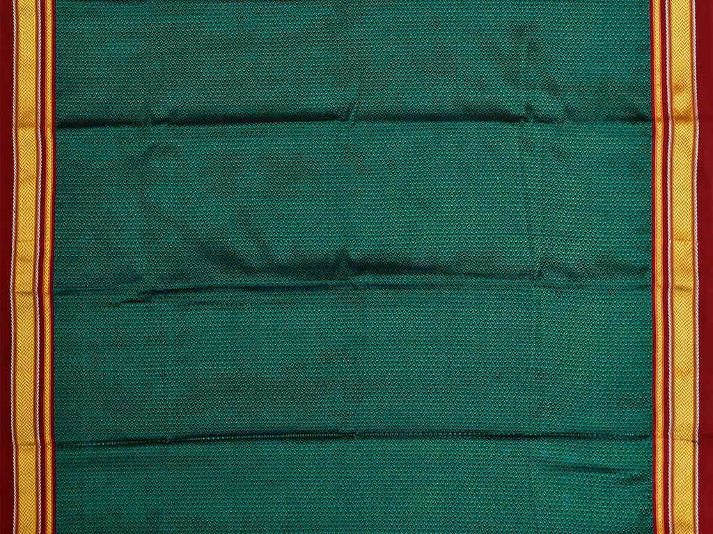 Teal and Maroon Jacquard Viscose Blouse with Contrast Border Design Length 1mt Width 31 Inches BL0180