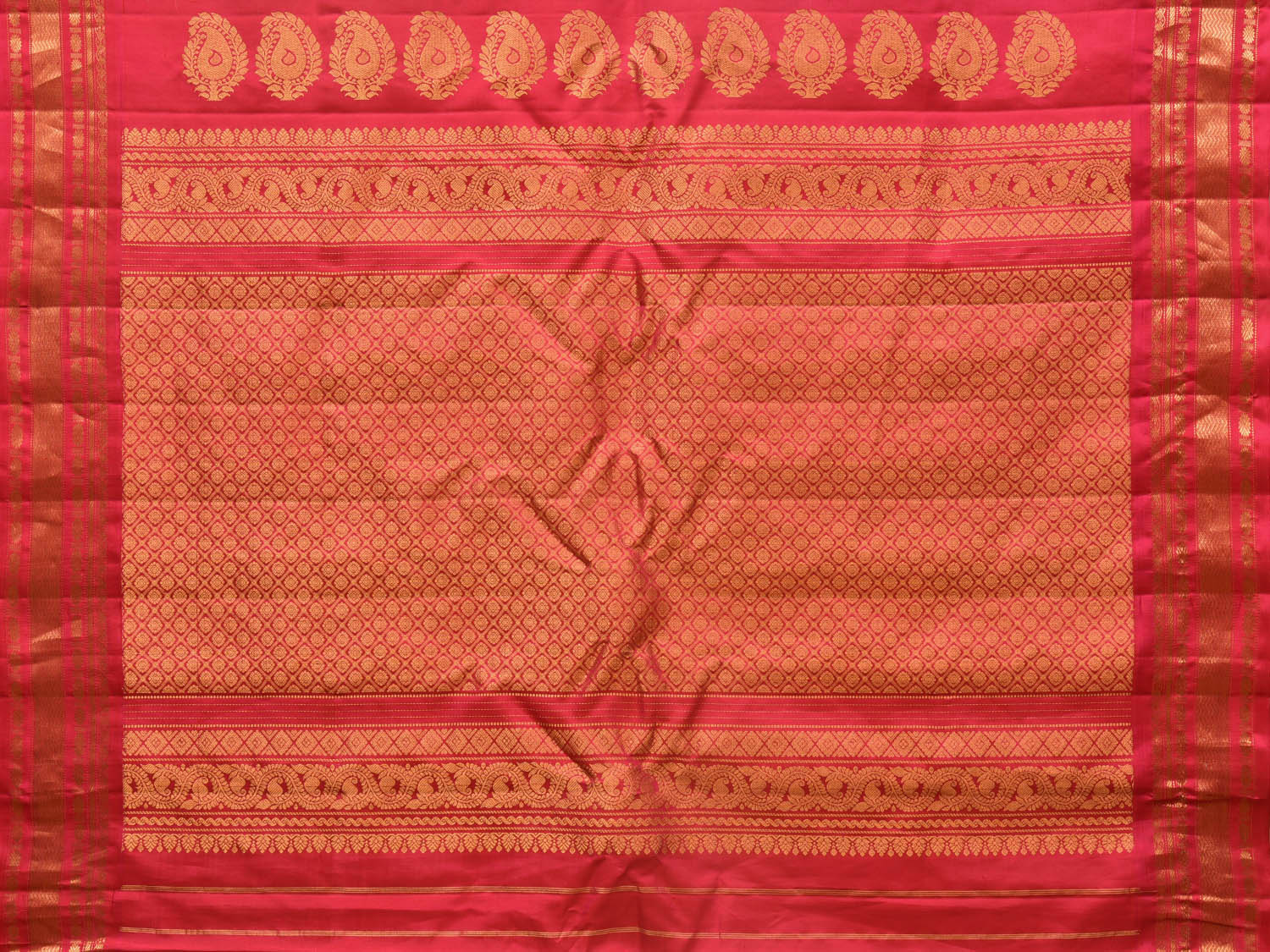 Gadwal Silk Cotton Saree – Uppadasarees.in