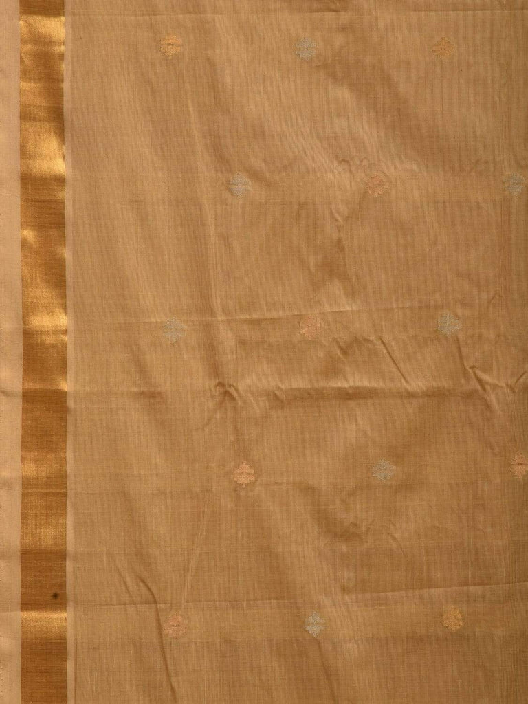 Cream Uppada Cotton Handloom Saree with Jamdani Pallu Design u1776