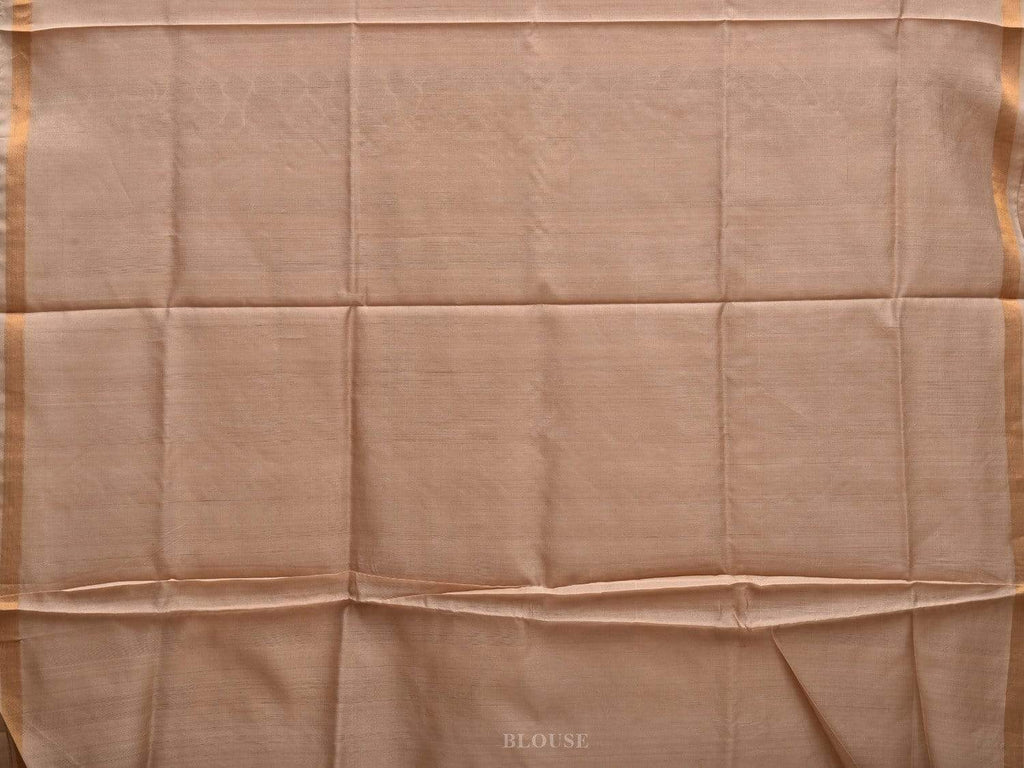 Cream Uppada Silk Handloom Saree with Big Body Buta Design u1819