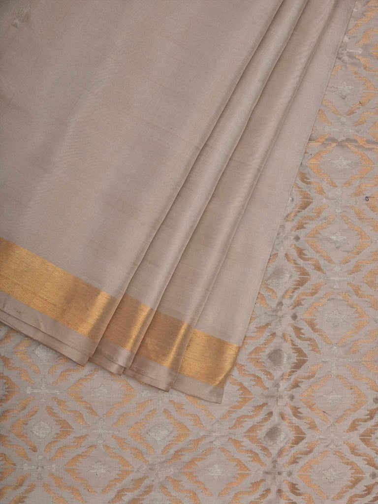 Cream Uppada Silk Handloom Saree with Jamdani Pallu Design u1947