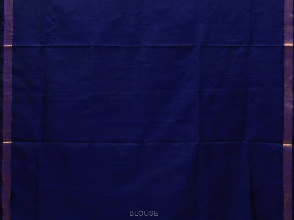 Dark Blue Uppada Silk Handloom Saree with Rich Pallu Design u1881