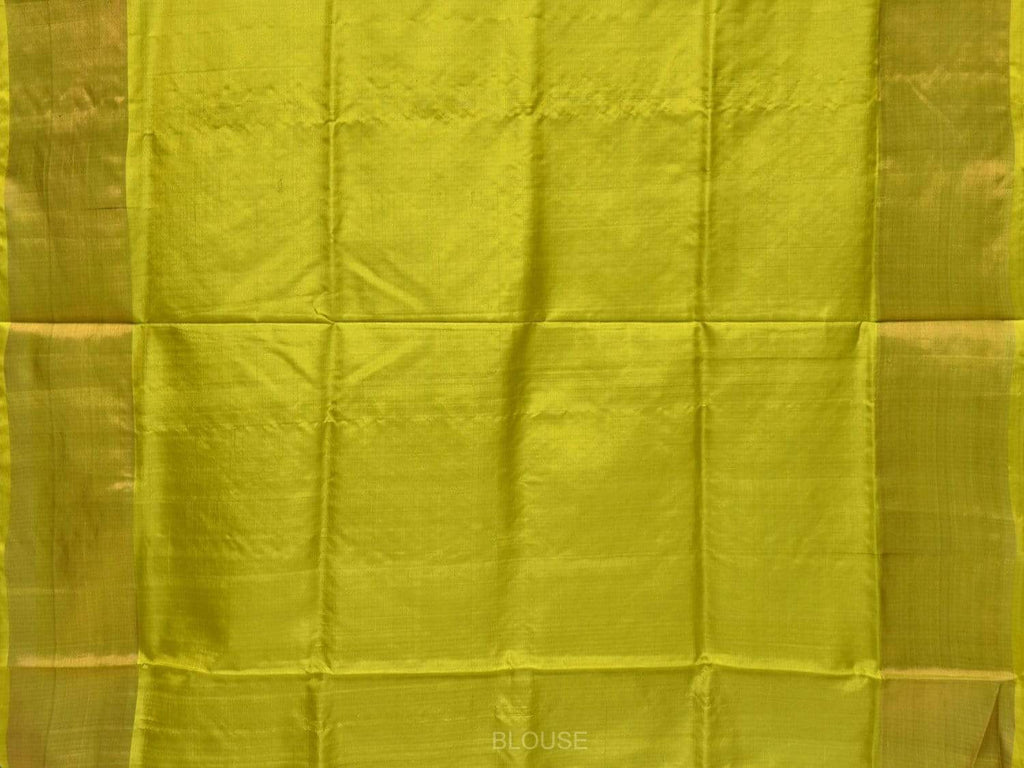 Light Green Uppada Silk Handloom Saree with All Over Jamdani Design u1653