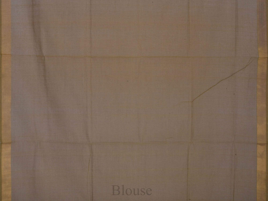 Olive Khadi Cotton Handloom Saree with Flower Pallu Design kh0287