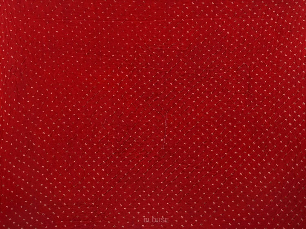 Orange and Red Bandhani Uppada Silk Handloom Saree with Nilambari Buta Design bn0306