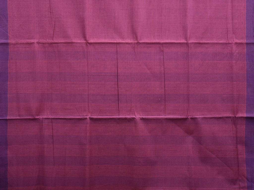 Pink Mangalgiri Cotton Handloom Saree with Small Checks Design mn0060