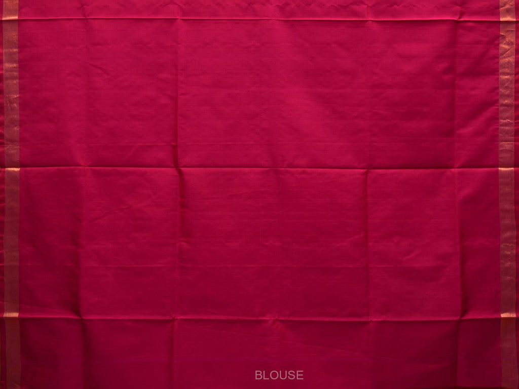 Pink Uppada Silk Handloom Saree with Floral Pallu Design u1894