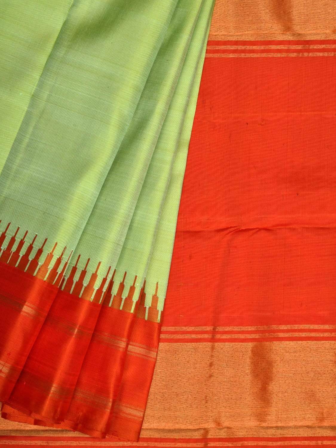 Buy Royal Blue gadwal silk saree online at best price